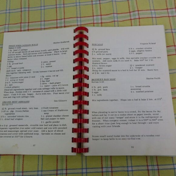 Made with More Love United Methodist Women of Whitefish Bay Wisconsin Cook Book - Picture 7 of 10